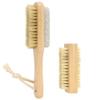 ABuYanOIn Wooden Nail Cleaning Brush, for Scrubber Hand Fingernails and Toenail As Well As (Pumice) Ankle Exfoliation (2 Pack) view 2