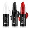 FIVEFULU Black Red White Face Paint Halloween Makeup Kit, Matte Lipstick Set Football Baseball Eye Black Stick, Body Paint Face Makeup for Halloween Zombie Clown Vampire Skeleton Joker Cosplay view 1