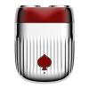 BJFSEAFN Electric Razor for Men Wet Dry Men's Razors for Shaving Cordless Shavers Waterproof USB Rechargeable for Travel(Red) view 1