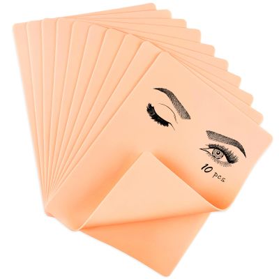 10pcs Tattoo Practice Skin, maseyboc Tattoo Skin Practice Double Sides Flexible, Fake Skin Tattoo for Tattoo Supplies, Practice Skin for Practicing for Beginners and Experienced Artists Blank