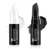 FIVEFULU Black and White Face Paint Halloween Makeup Kit, Matte Lipstick Set Eye Black Stick, Body Paint Face White Foundation Makeup for Halloween Zombie Clown Vampire Skeleton Skull Joker view 1
