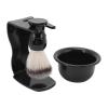 3 in 1 Men Hair Shave Brush Bowl Stand Practical Shaving Set Easy To Clean for Home Travel view 3