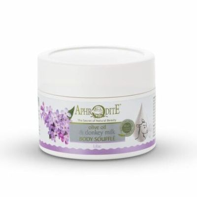 SEASATIONALS Aphrodite Olive Oil & Donkey Milk Body Souffl, with Lilac, 7.05 fl oz