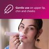 Philips Facial Hair Remover 5000 Series, Personal Groomer for Women, Cordless and Compact, with Hypoallergenic Head, Gentle and Quick Facial Hair Removal, Easy Touch-Ups, Model BRR454/00 view 2