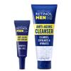Retinol Men Eye Cream Reduces Puffiness & Dark Circles, Boost Hydration & Minimize Visible Signs of Aging Men's Gel Cleanser Gently Exfoliates skin for Improved Texture view 1