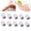 NOLITOY 300pcs Nail Sanding Bands Professional Nail Art Sanding Sleeves for Manicure and Pedicure Suitable for Natural and Artificial for Drills and Diy Supplies view 3