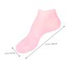 HAKIDZEL 2pairs Ankle Socks for Women Men Foot Skin Socks Protective Moisturizing Sebs Dry Elastic Material view 2