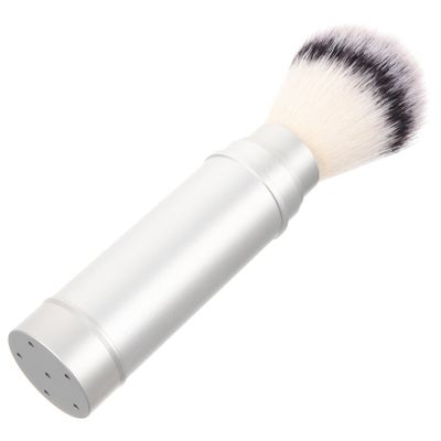 AUTSUPPL Shaving Brush for Men Portable Travel Beard Brush Nylon Bristles for Facial Cleansing and Creating for Home and Travel Use