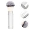 AUTSUPPL Shaving Brush for Men Portable Travel Beard Brush Nylon Bristles for Facial Cleansing and Creating for Home and Travel Use view 3