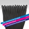 Janet Collection Nala Tress 3X EZ SPLIT Pre-Sectioned Pre-Stretched Braid Knotless Extremely light weight 50 Inch value pack (50, #COPPER) view 2