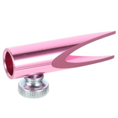 SOESFOUFU Metal Eyeliner Sharpener Portable Manual Dual-Sided Pencil Sharpener for Gel and Eyebrow Pencils Compact Design for Students and Artists Easy to Use and Carry Pink