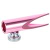 SOESFOUFU Metal Eyeliner Sharpener Portable Manual Dual-Sided Pencil Sharpener for Gel and Eyebrow Pencils Compact Design for Students and Artists Easy to Use and Carry Pink view 1