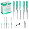 WZPB 18G Catheter Piercing Needles - 50 Pcs WZPB Ear Nose Piercing Needles IV Piercing Catheter Needles for Lip Tongue Belly Navel Nipple Cartilage Piercing Kit view 1