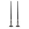 2pcs Fan Mascara Brushes, Enhance Lower Lashes Fan Eyelash Brush, Double LayerPrevent Clumping, Mascara Fan Bent Brush for Salon view 4