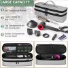 OUUTMEE Double Layer Travel Carrying Case Compatible with Shark Flexstyle, Storage Case for Revlon One-Step Hair Dryer and Volumizer Hot Air Brush Portable Organizer Bag for Dyson Airwrap Styler view 3