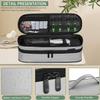 OUUTMEE Double Layer Travel Carrying Case Compatible with Shark Flexstyle, Storage Case for Revlon One-Step Hair Dryer and Volumizer Hot Air Brush Portable Organizer Bag for Dyson Airwrap Styler view 4