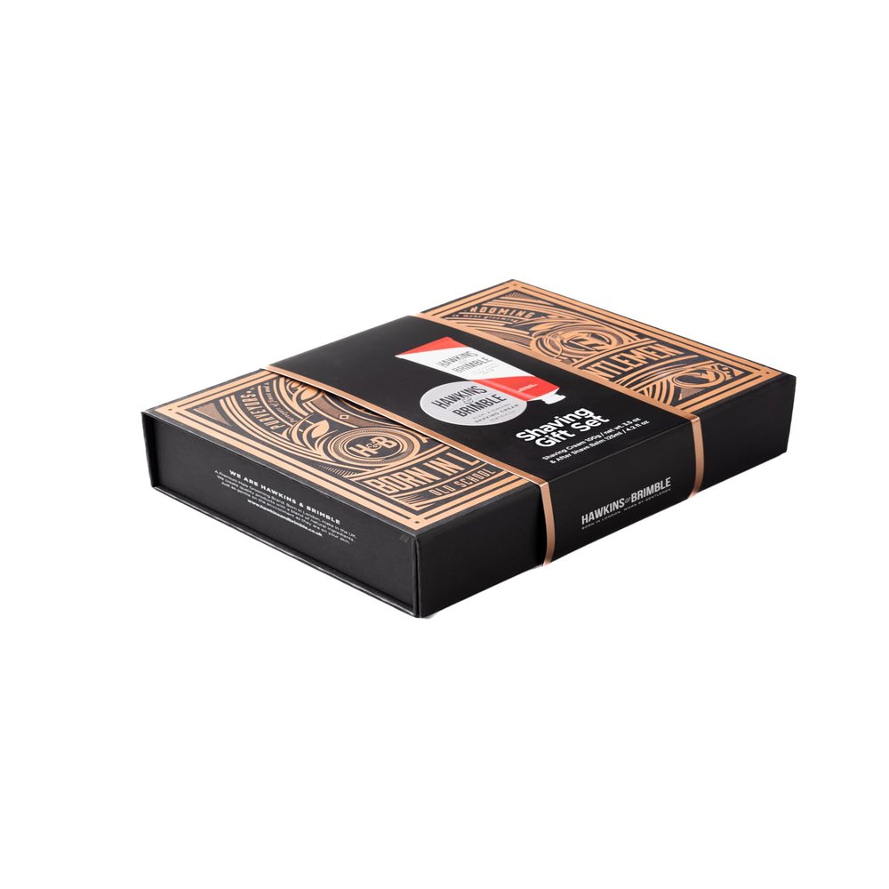 Hawkins & Brimble - Shaving Gift Set Box (Shave Cream, Aftershave Balm)