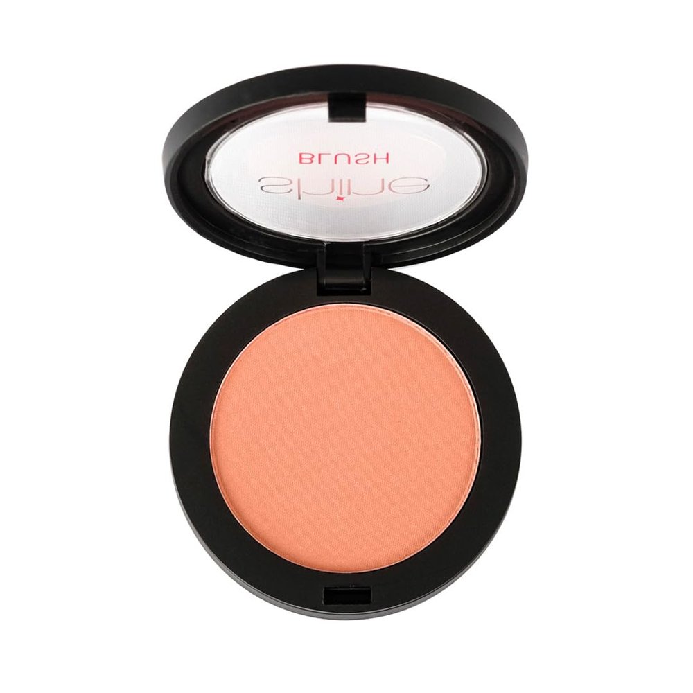 Shine Cosmetics Powder Blush, Natural-looking Finish, Long-Lasting, Lightweight & Buildable Powder Blush, Delivers a Flawless Finish (Invincible, .15 oz)