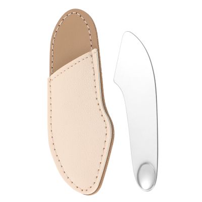 BELLIFFY Stainless Steel Makeup Mixing Spatula for Foundations Skincare for Diy Professional Use