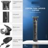 Professional Hair Clippers for Men, Pro LCD Display Professional Hair Trimmer For Men Electric Beard Hair Clipper Barber Cordless Haircut Machine view 2