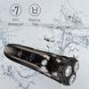 BJFSEAFN Electric Shaver for Men Beard Trimmer Machine Shaving Electric Razor Trimmer Beard Shaving Machine with 3 Cutter Heads view 3
