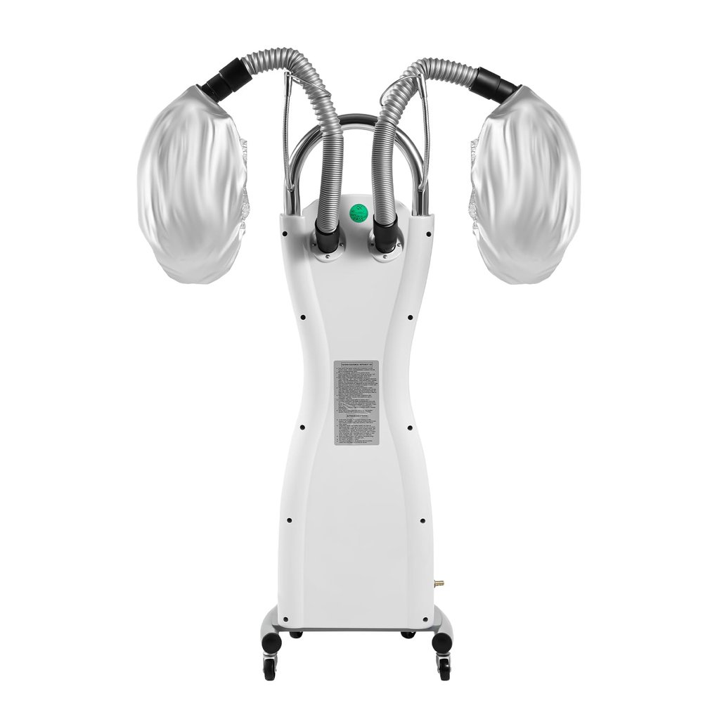 DAJILISHI Professional Ionic Steamer, 7-in-1 Deep Treatment Steamer with Adjustable Height, Timer, and 4 Wheels for Salon, Home, and Spa