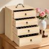 TORIBIO Essential Oils Box for 192 Bottles, Wooden Essential Oils Storage Organizer Holds 5 10 15 20 30 ml for Young Living & Doterra Bottles view 2