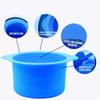 2 Pcs Silicone Wax Warmer Liner & 50 Pcs Waxing Sticks Body Hair Removal Applicator Easy to Clean Non-Stick Wax Pot Silicone Bowl Replacement... (Blue) view 4