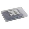 1000Pcs Hair Extension Beads Micro link Rings, 5mm Silicone Lined MicroLink Rings Hair Extensions Tool (Dark Brown) view 4