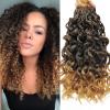 10 Inch Pre Looped Crochet Hair for Black Women - Gogo Curl/Beach Curl/Ocean/Water/Deep Wave Crochet Hair 8 Packs, Synthetic Hair Tangle-Free Natural Look Curly Hair Extensions (1B/27) view 1