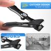 Nail Clippers for Men Thick Nails,Upgrade Straight Toenail Clippers for Seniors with Wide Opening,Large Slanted Nail Clippers for Men Thick Ingrown Nails with Wide Opening, Angled Head Nail Clipper Cu view 4