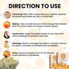 Natural Orange Peel Powder for Premium Organic Skincare, Health and Hair care 100 gm view 2