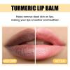 Lip Lightening for Dark Lips, Turmeric Lip Balm, Moisturizing Lip Care for Dry Lips, Lip Exfoliator Scrub for Lip Softening & Hydration (3PC) view 4