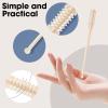 2-in-1 Nasal Cutter - 360 Rotating Nose Trimmer with Ear Picker, Manual Portable Nostril Hair Remover Tool (16pcs) view 4