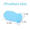 DMZHAOBC 3D Magic Exfoliating Spong, Super Soft Exfoliating Bath Sponge, Exfoliating Sponges Super Soft Bath Sponge, Reusable Shower Sponge for Face, for Adults Children and Pregnant view 2