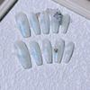 Handmade Wearable Nail Patch - Detachable and Reusable Fake Nail(XS) view 1