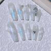 Handmade Wearable Nail Patch - Detachable and Reusable Fake Nail(XS) view 2