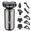 BJFSEAFN 5 in 1 Electric Shaver Men Beard Trimmer IPX6 Waterproof Shaving Machine USB Charging Razor Clipper Multifunction Grooming Kits view 1