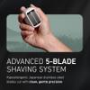 Panasonic ARC5 Palm-Sized Foil Shaver for Men, Powerful Travel Electric Razor, USB-C Charge Wet/Dry, Easy Clean Luxury Japanese 5-Blade, Smooth & Precise Cut w/Smart Sensor (Natural Sea Stone) view 3