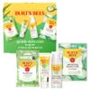 Burt's Bees Gentle Skin Care To-Go Set, Includes Cleanser, Towelettes, Lotion and Sheet Mask, Travel Size Facial Skin Care Products for Sensitive Skin, Natural Origin, 1 Gift Set view 1
