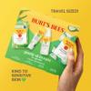 Burt's Bees Gentle Skin Care To-Go Set, Includes Cleanser, Towelettes, Lotion and Sheet Mask, Travel Size Facial Skin Care Products for Sensitive Skin, Natural Origin, 1 Gift Set view 3