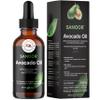 SANOOR California Gold Avocado Oil - 100% Pure & Cold-Pressed - Premium Grade for Hair & Skin with Nutrient-Rich Hair Butter - 2.02oz (60ml) view 1
