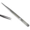 6.5" Stainless Steel Tweezers with Serrated Jaws view 1