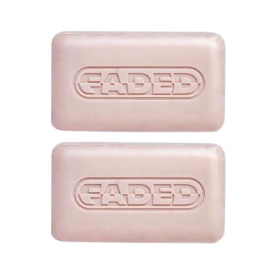Faded, Cleansing Bar for Face & Body, Moisturizes, 2 Pack