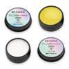 BRAWNA 2 Pck Mapping Paste for Brow and Lip Measuring - Eyebrow Mapping Supplies - PMU & Microblading Supply - Yellow and White view 1