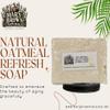 100% Natural Healthy Aging Oatmeal Refresh Soap - Various Cuts (Brick cut 9-10.9 oz, LoExfol DeepClnBrush) view 2