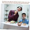 minkissy 3pcs Men Shaving Bowl Shave Butter Bowl for Men Shaving Cream Wooden for Home Barber Shop view 3