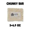 100% Natural Healthy Aging Oatmeal Refresh Soap - Various Cuts (Chunky cut 5-6.9 oz, HiExfol LoofahSponge) view 4