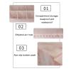 10 Layers Acrylic Eyelash Storage Box, Eyelash Extension Compartment Box Storage Organizer Makeup Organizer False Eyelashes Glue Pallet Holder Accessories () view 3