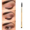 1PC Bamboo Handle Duo Eyebrow Brush Eye Brow Brush And Mascara Brush Eyebrow Comb Makeup Tools For Women Girls, Eyebrow Brush view 2
